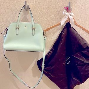 NWOT Kate Spade Mint Leather Classic Purse